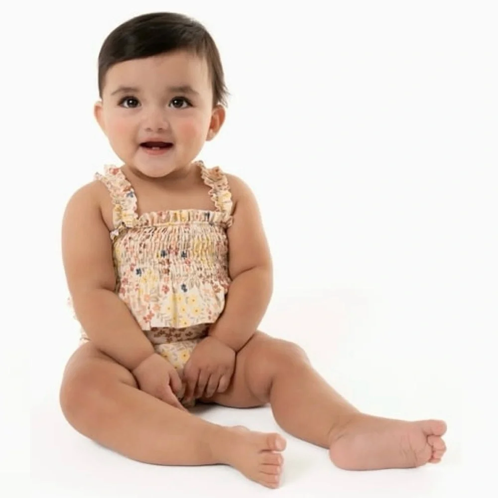 Modern Moments Baby Girl Bubble Swimsuit - Picture 3 of 10